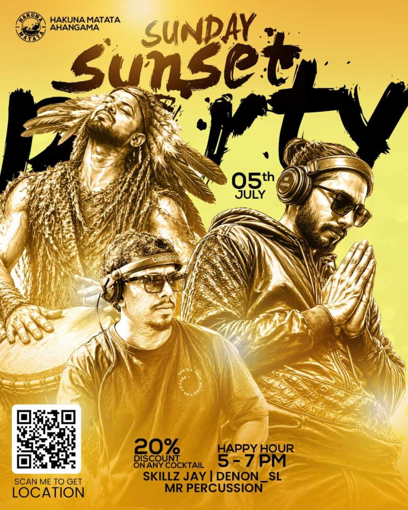 Sunday Sunset Party - Event in Ahangama