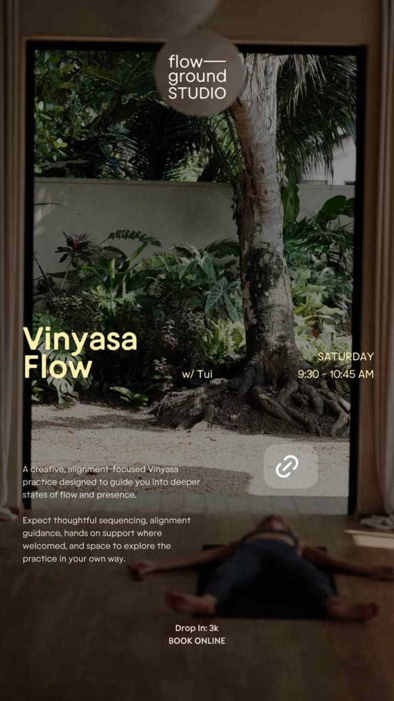 Vinyasa Flow • Tui - Event in Ahangama
