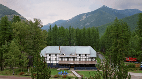 Newly renovated LOGE Glacier, formerly the historic Izaak Walton Inn