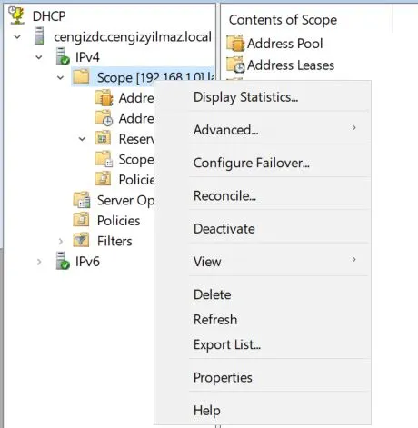 Configure Failover