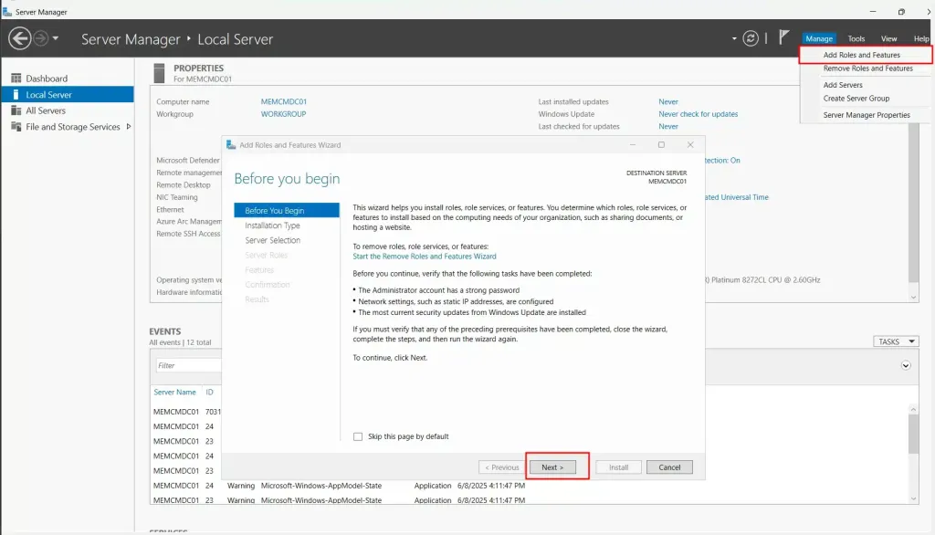 Server Manager