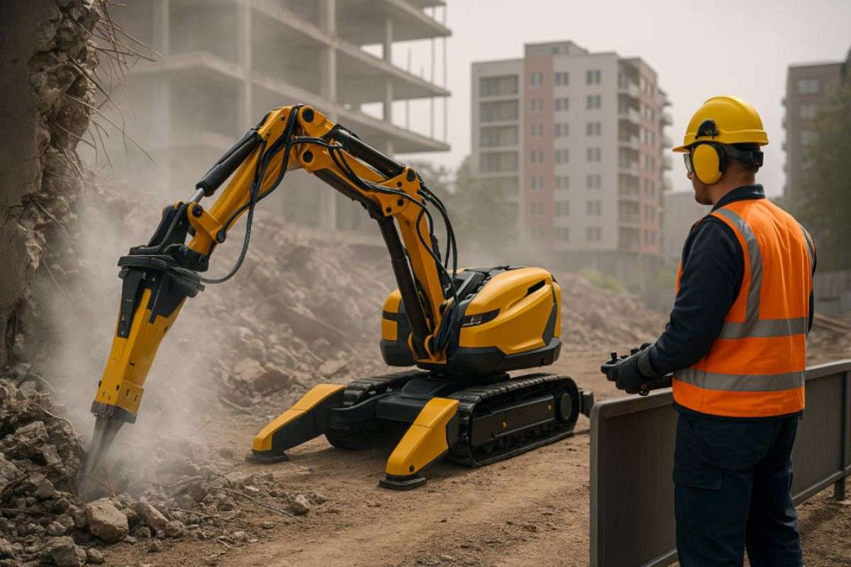 Deconstructing Machine Robotic demolition: The future of safe, efficient demolition