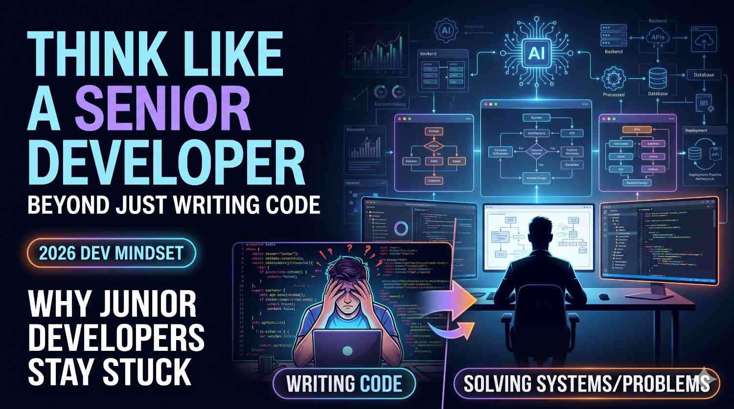 Think Like a Senior Developer | Shrivex | Shrivex