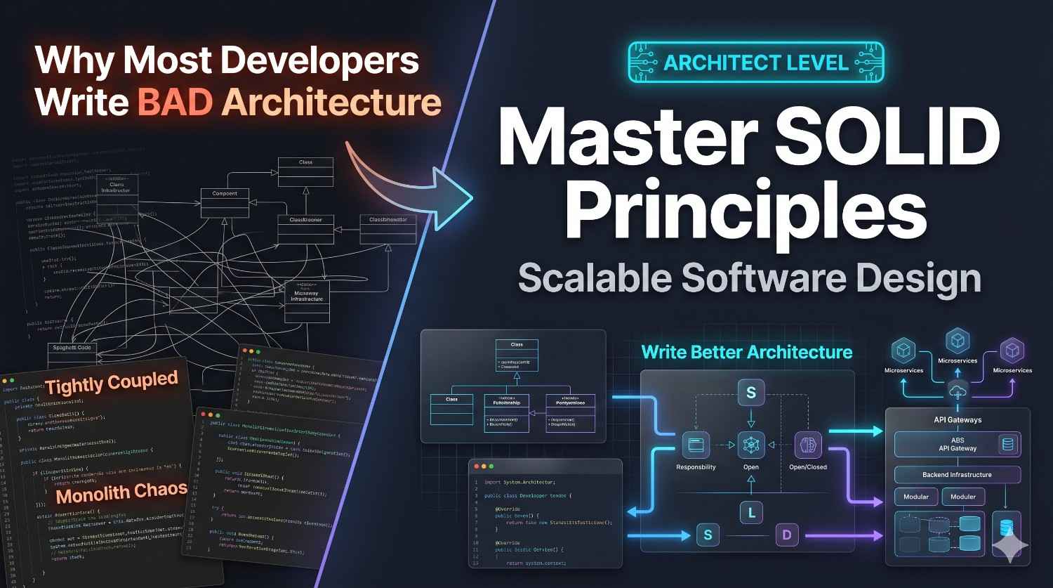 SOLID Principles Guide: Build Better Software Architecture | Shrivex