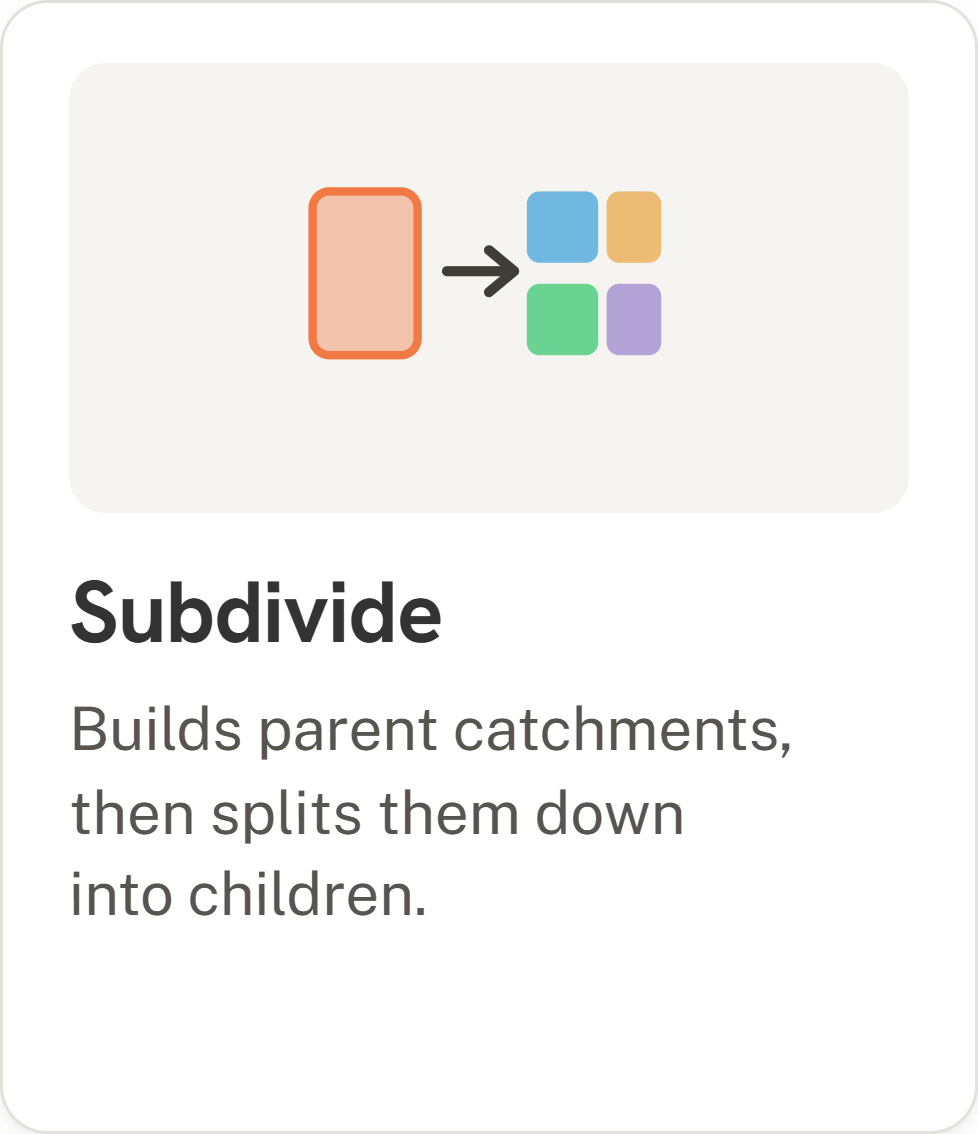 Subdivide icon
