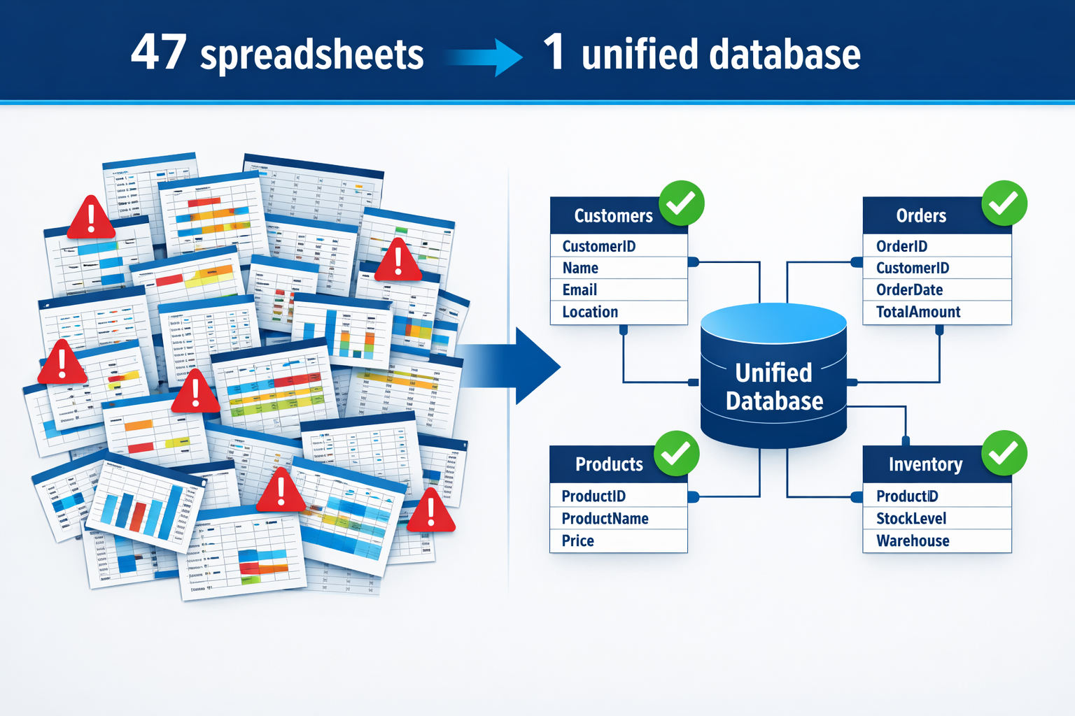 Database Design & Data Consolidation