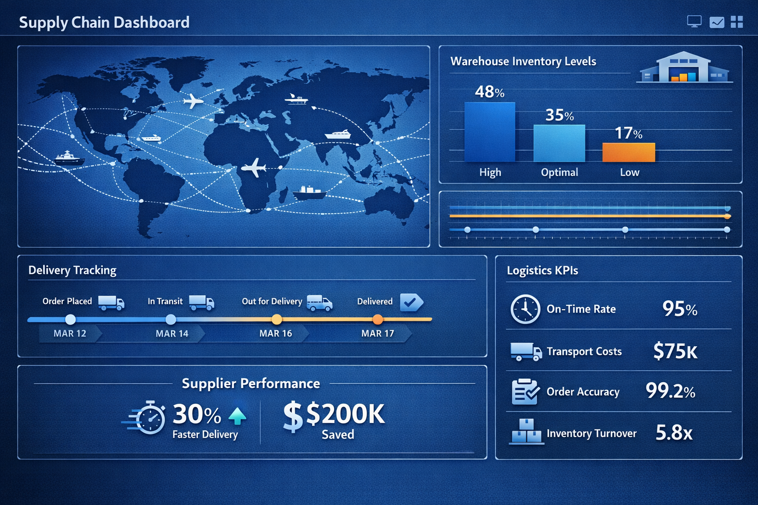 Supply Chain Visibility & Optimization