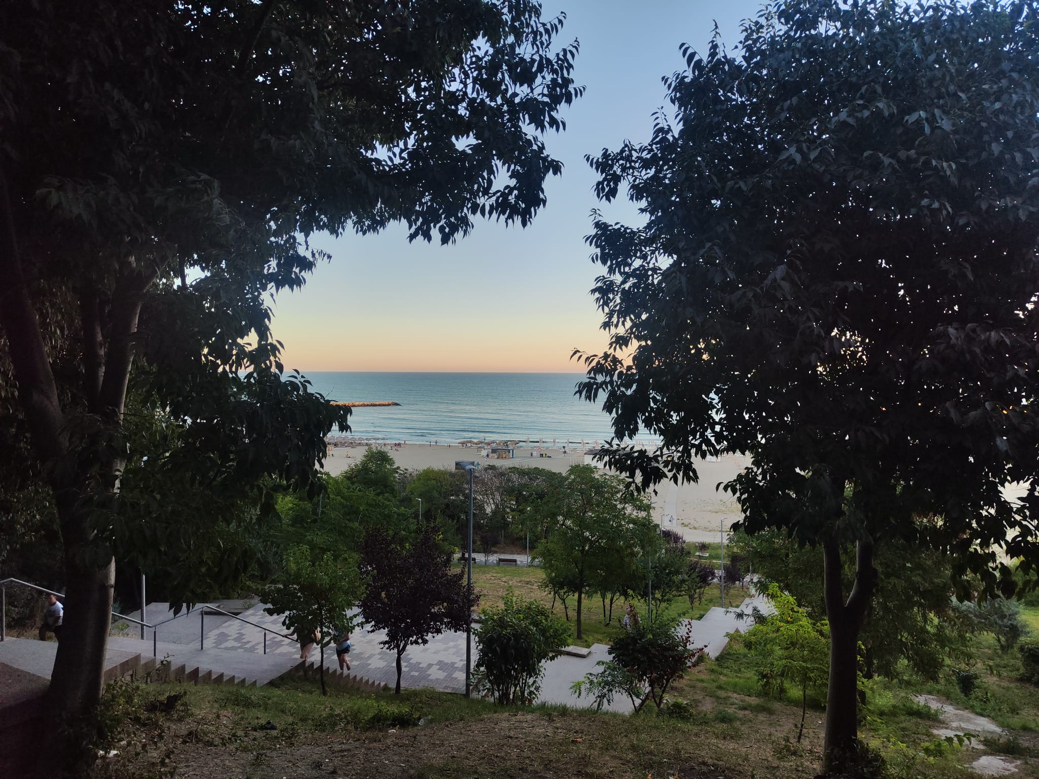 Tramonto di raquel a Constanța, Roménia