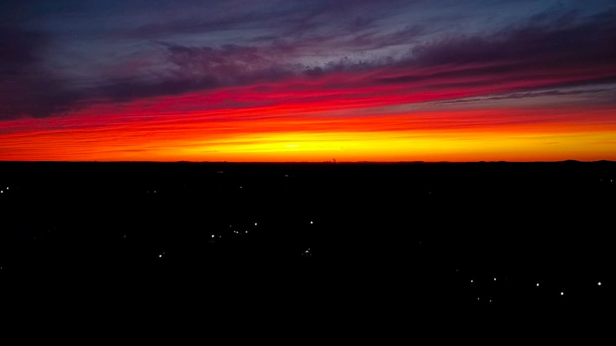 Sunset by oqfish in Kennesaw, United States — Filmed with my drone