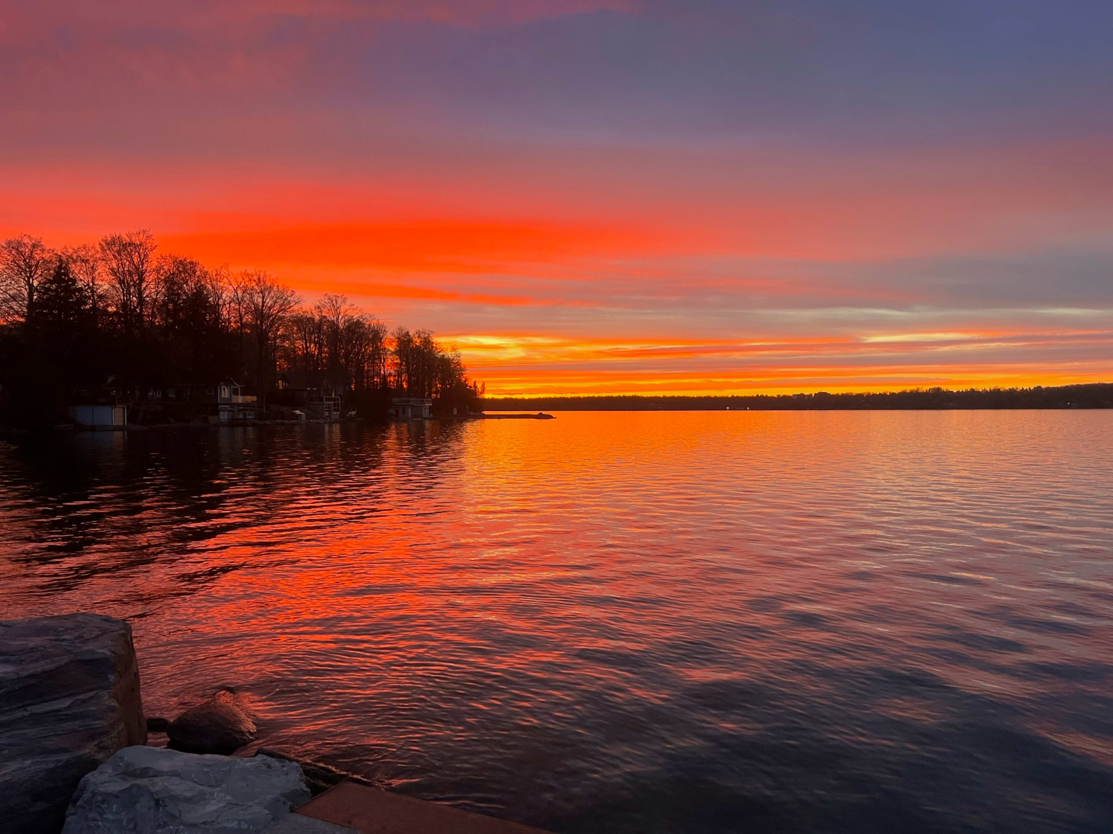 Sunset by aaron in Barrie, Canada