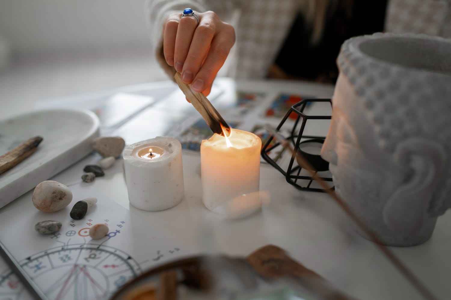 Twin Flame Protocol: Bone Candle Alchemy for Gemini Season