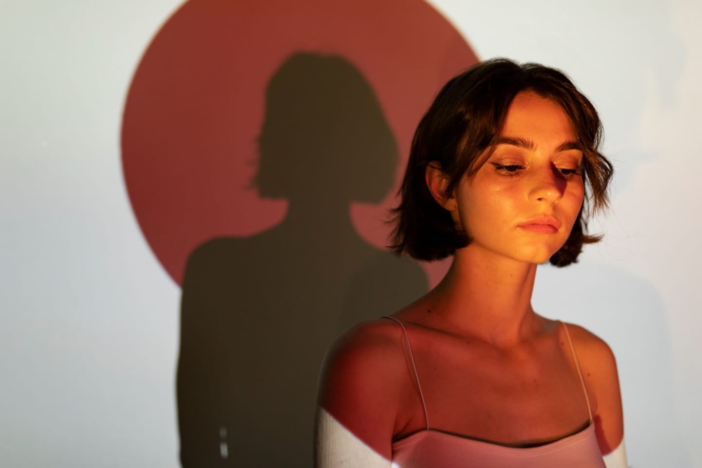 Portrait of a teenage woman