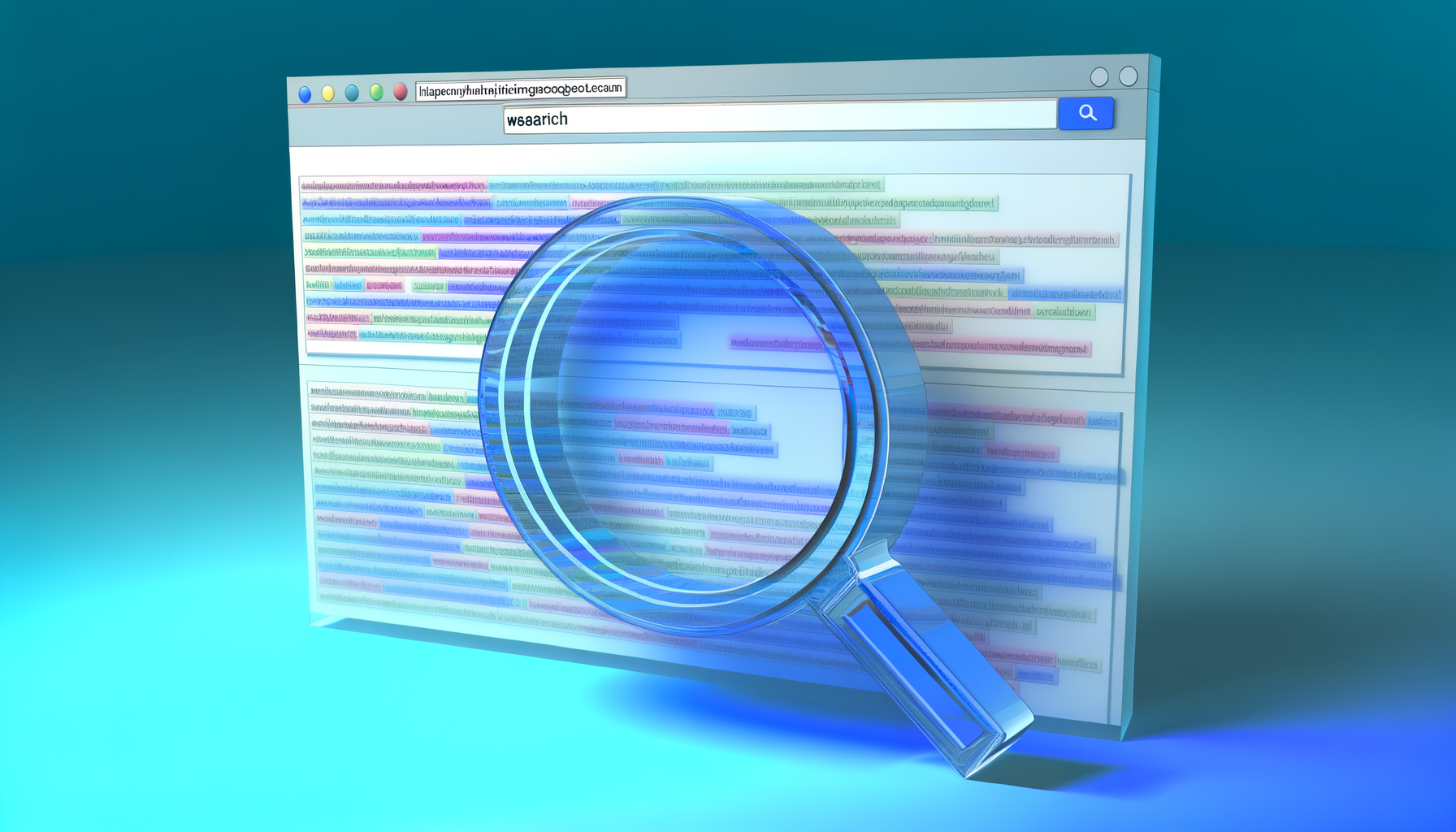 Influence du contenu sur le référencement d'un site web Contenu de faible qualité sur un site web.