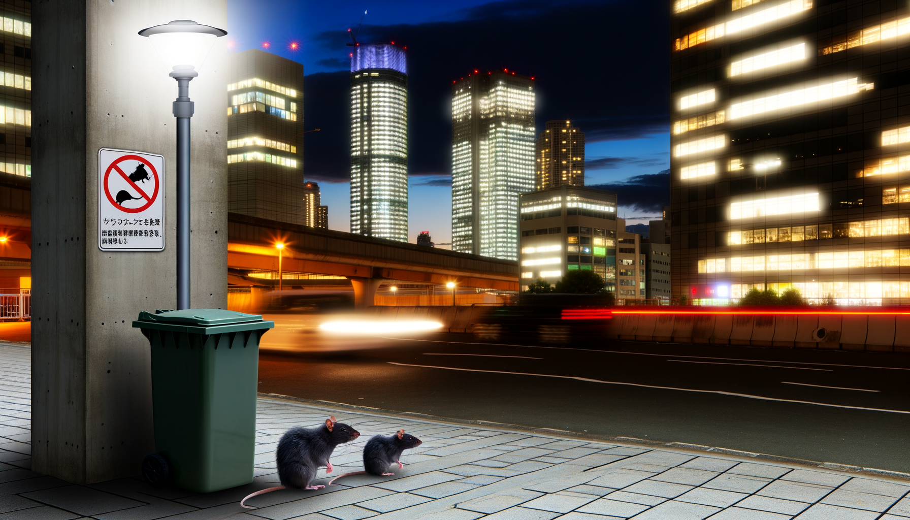 Rats rencontrés en ville Rats en milieu urbain