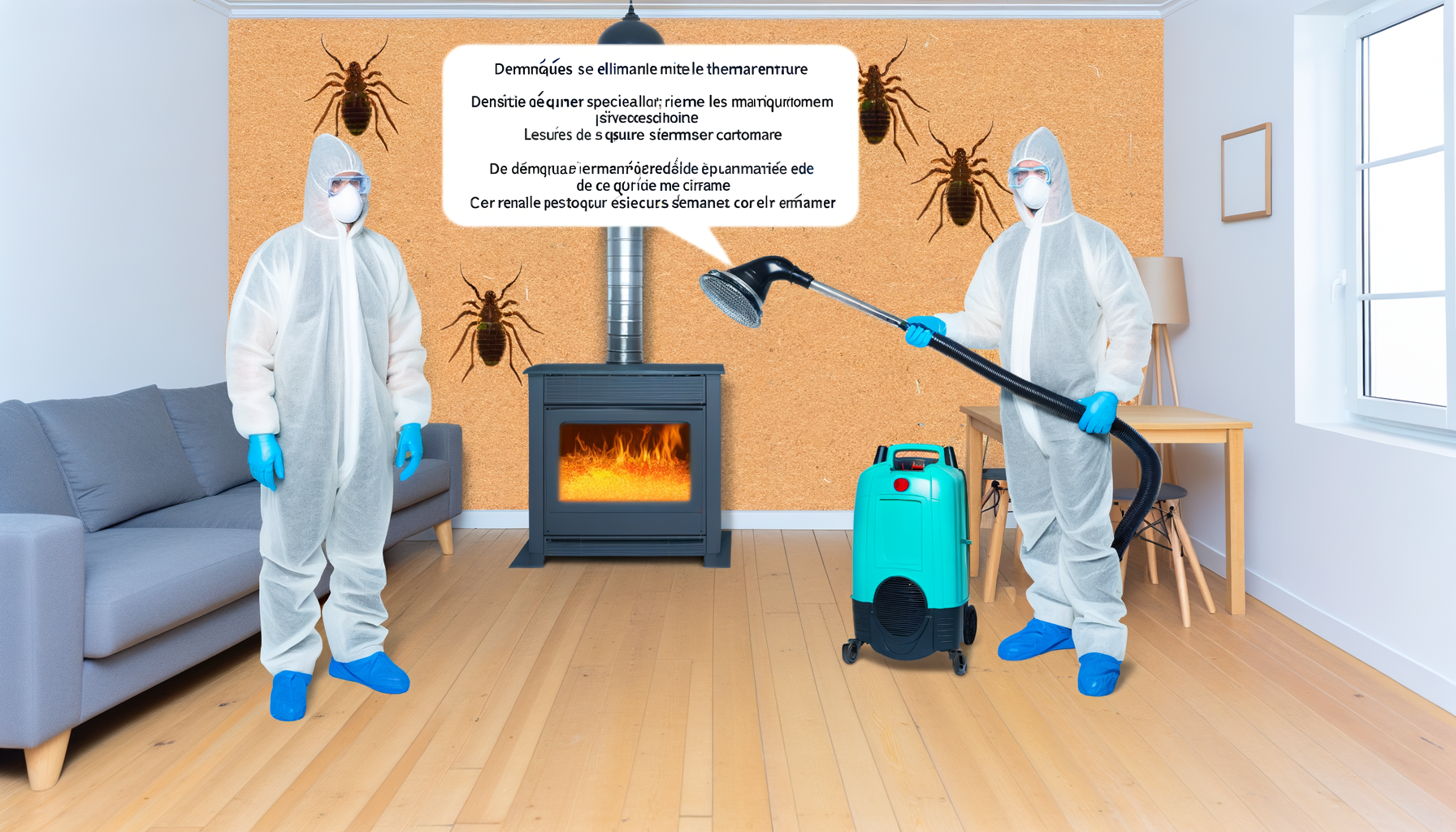 Informations sur LECONGELO THERMIQUE et son processus. Méthode de destruction thermique des acariens.