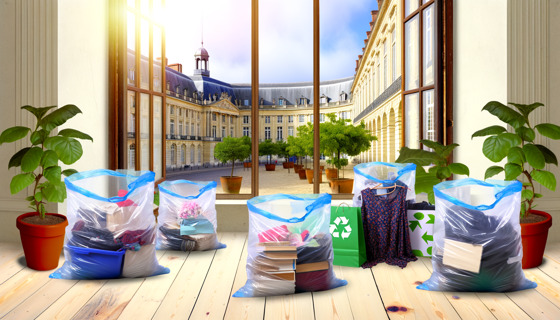 Désencombrement pour un espace sain à Bordeaux Désencombrement de l'espace à Bordeaux.