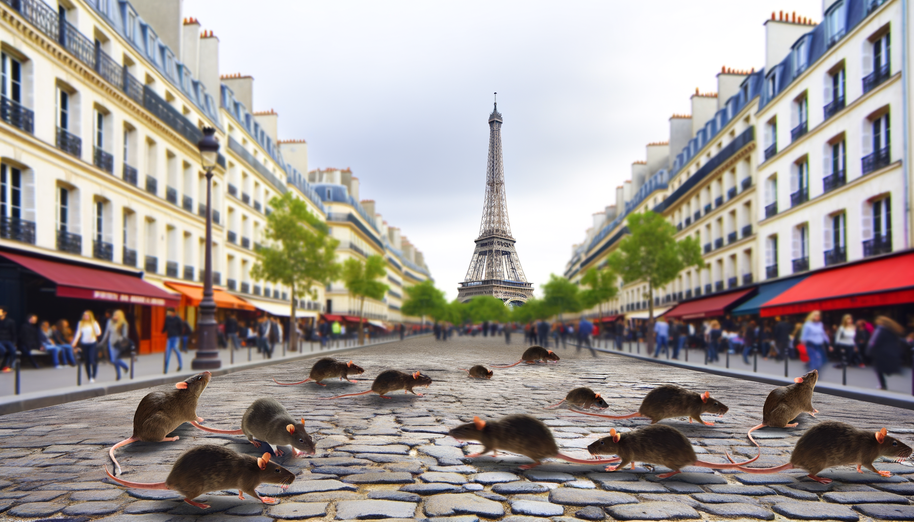 Rats à Paris, un problème sérieux à résoudre rapidement. Rats à Paris : un fléau en pleine croissance.