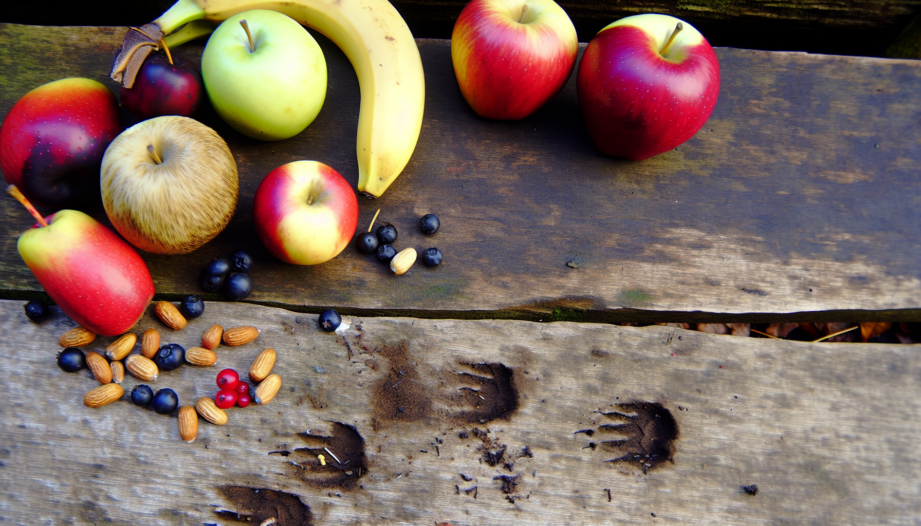 Attraction des nuisibles pour la nourriture Attirance des nuisibles pour les fruits et nourritures.
