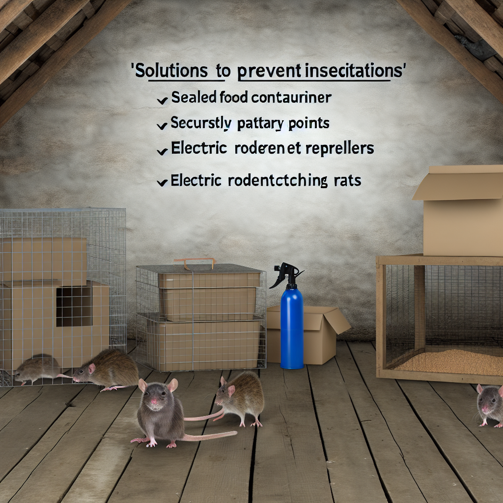 Prévention des infestations de rats Prévention des infestations de rats.