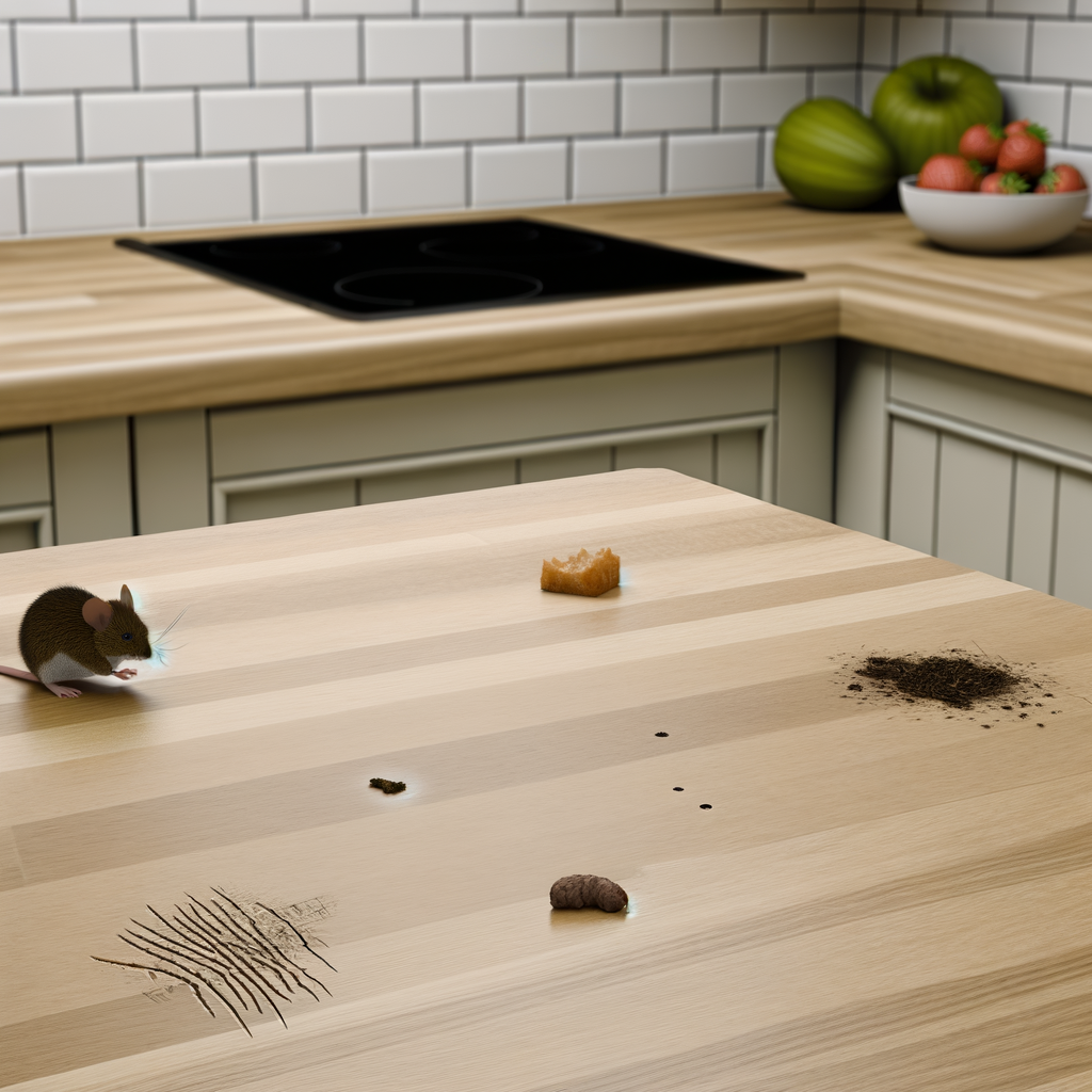 Savoir identifier une souris dans votre cuisine est essentiel. Identification d'une souris dans la cuisine