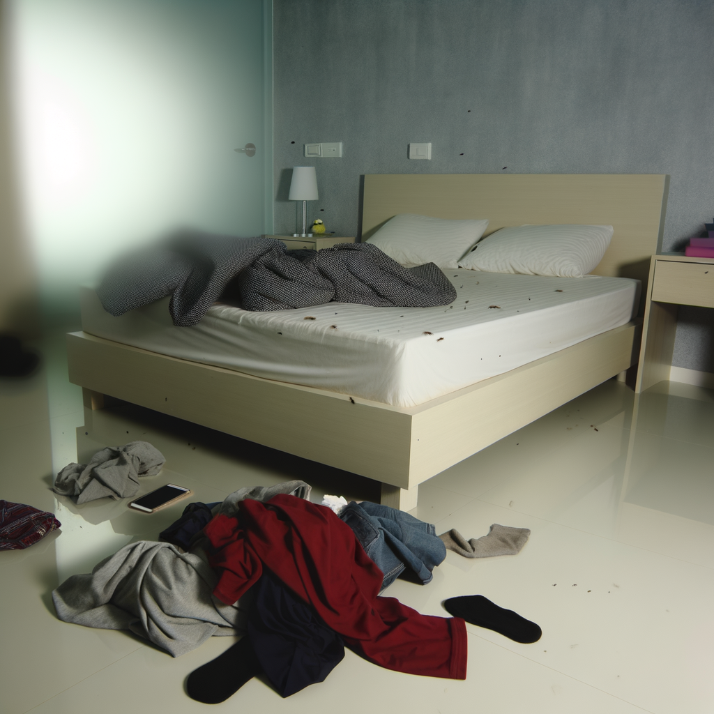 Impact des vêtements et literie sur l'attraction des punaises de lit Les objets contaminés peuvent attirer les punaises de lit.