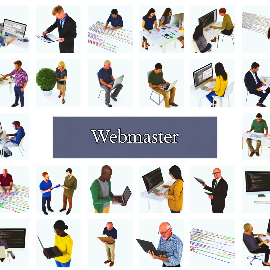 Rôle et responsabilités d'un webmaster Le rôle d'un webmaster dans la création de sites.