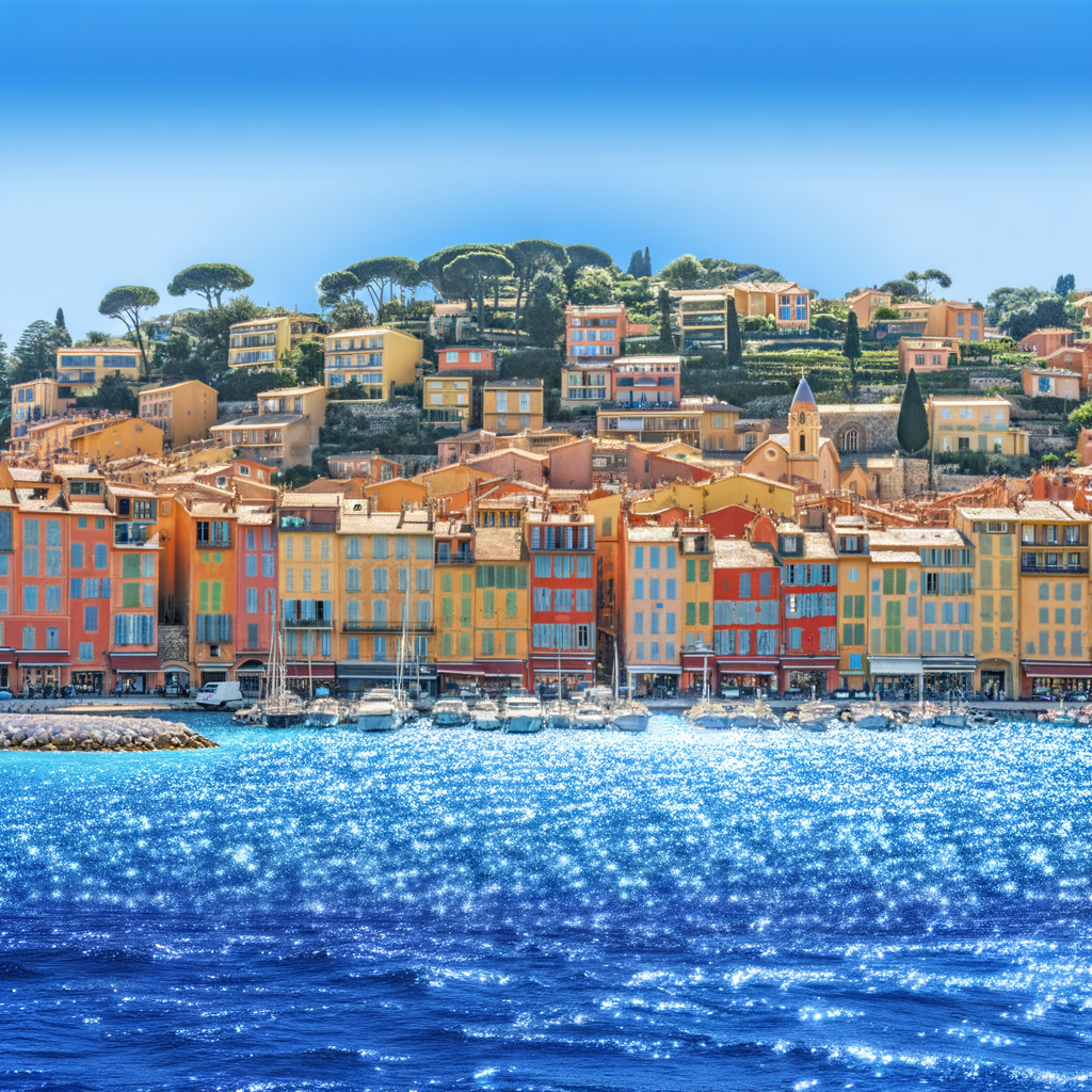Villefranche-sur-Mer, une escale incontournable. Villefranche-sur-Mer, charmant village sur la Côte d'Azur.