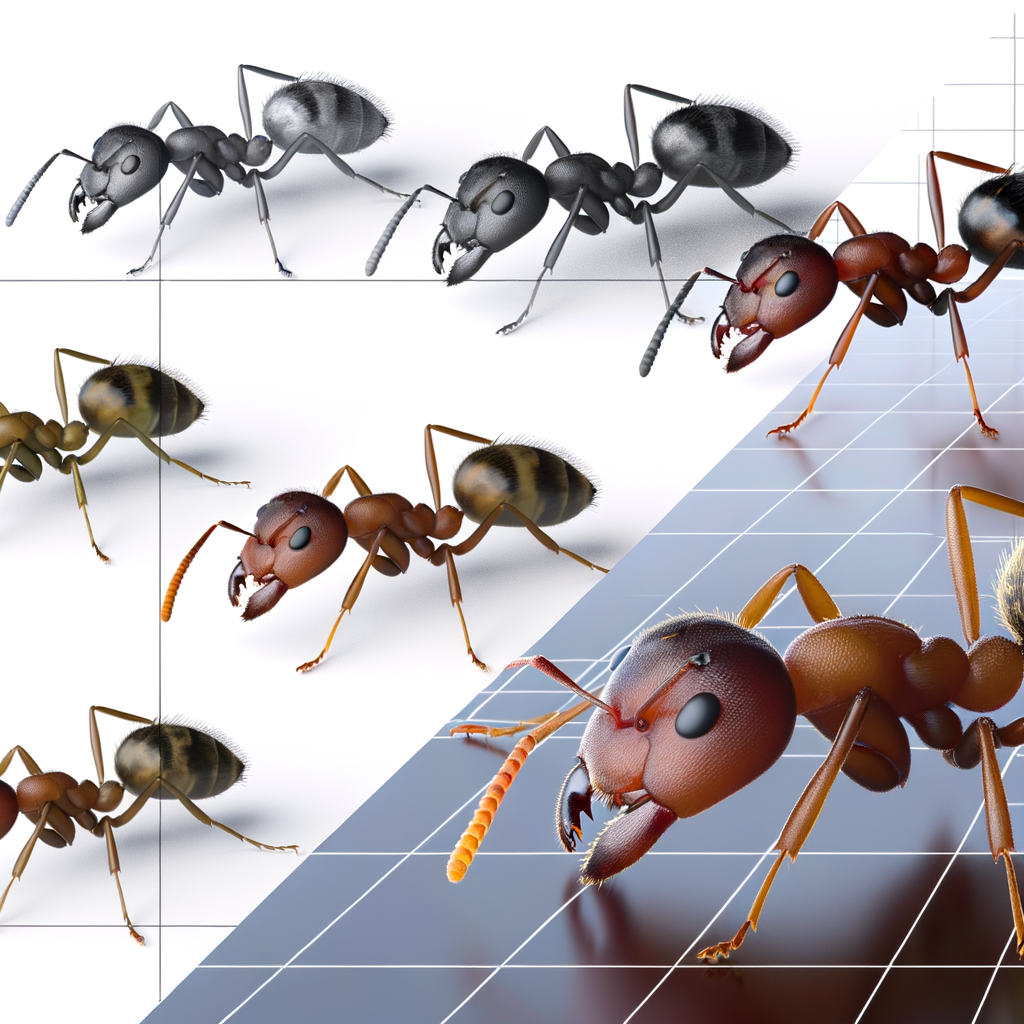 Les différents types de fourmis nuisibles Les fourmis, insectes nuisibles.