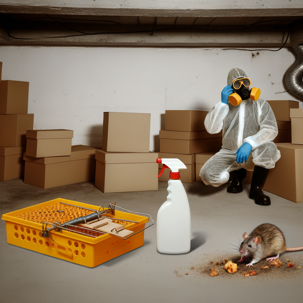 Méthodes de dératisation efficaces contre les rats dans les sous-sols Méthodes de dératisation dans les sous-sols