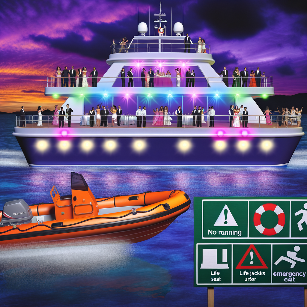 Sécurité en mer pour les fêtes sur bateau Réglementation et sécurité à bord.
