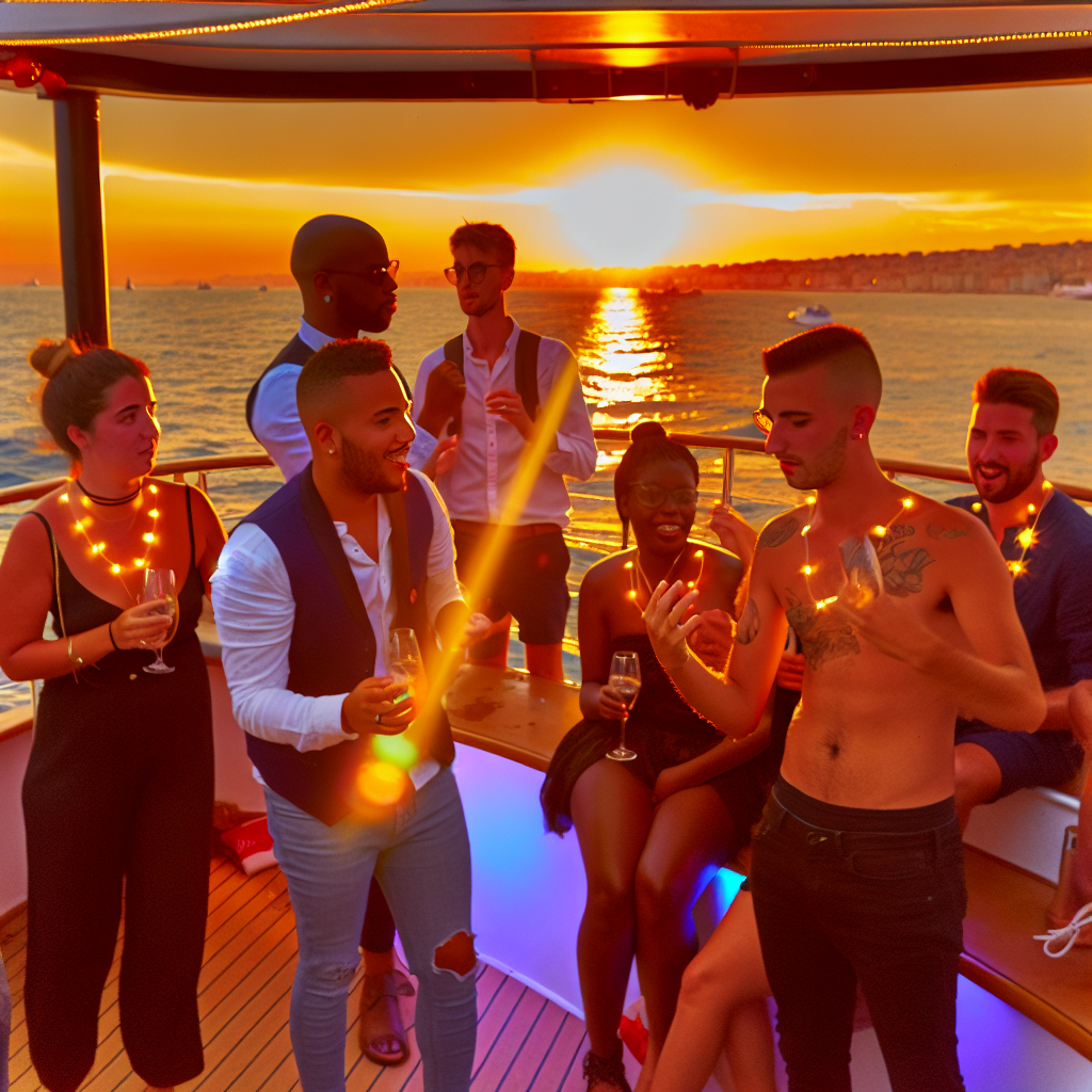 Organisation d'événements à Nice sur un bateau Prestataires locaux à Nice.