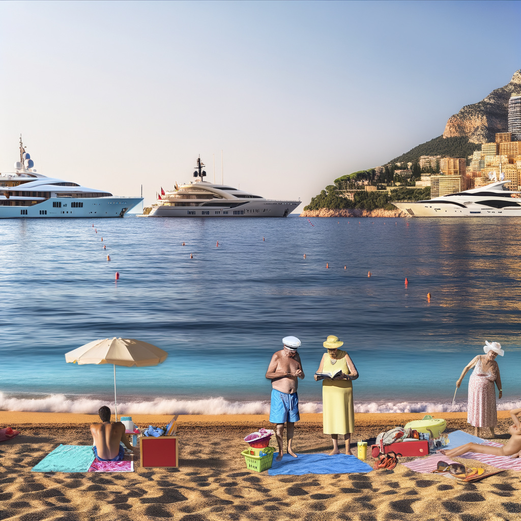 Profitez des plages ensoleillées de Monaco. Plages de Monaco