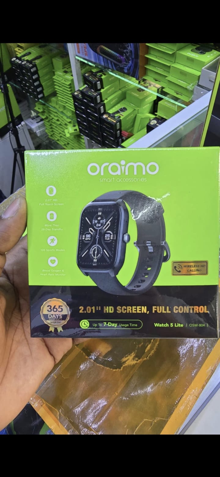 Oraimo Watch 5 Lite HD IP68 Smart Watch