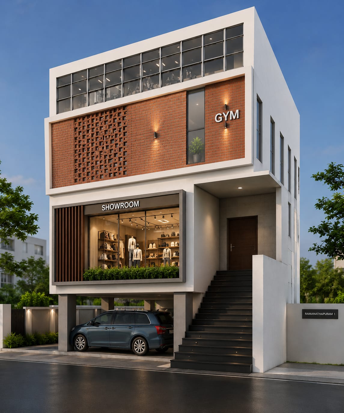 Ramanadhapuram commercial complex