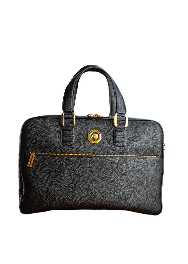 Handmade Calfskin Leather Business Bag
