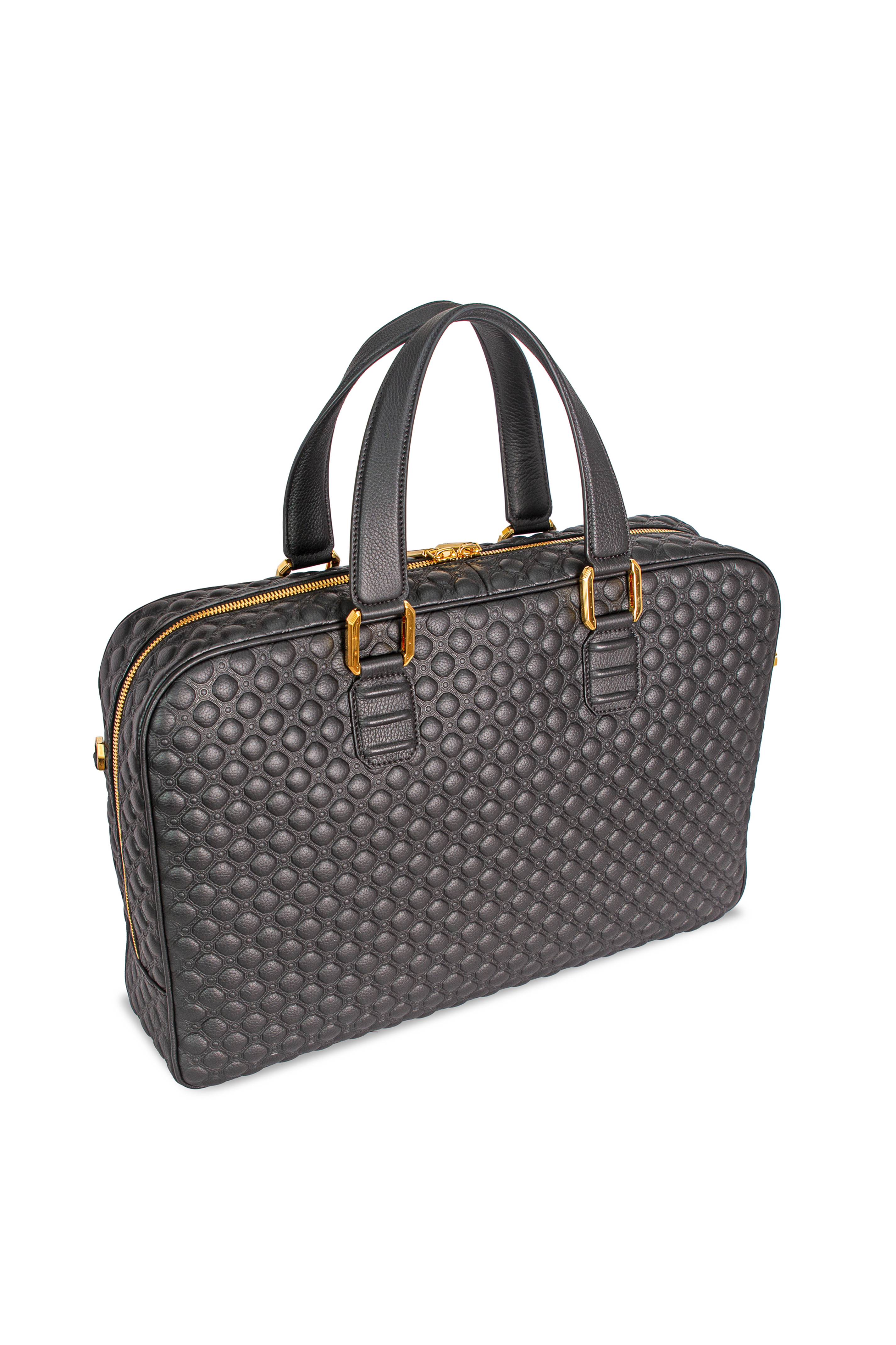 Handmade Calfskin Leather Business Bag