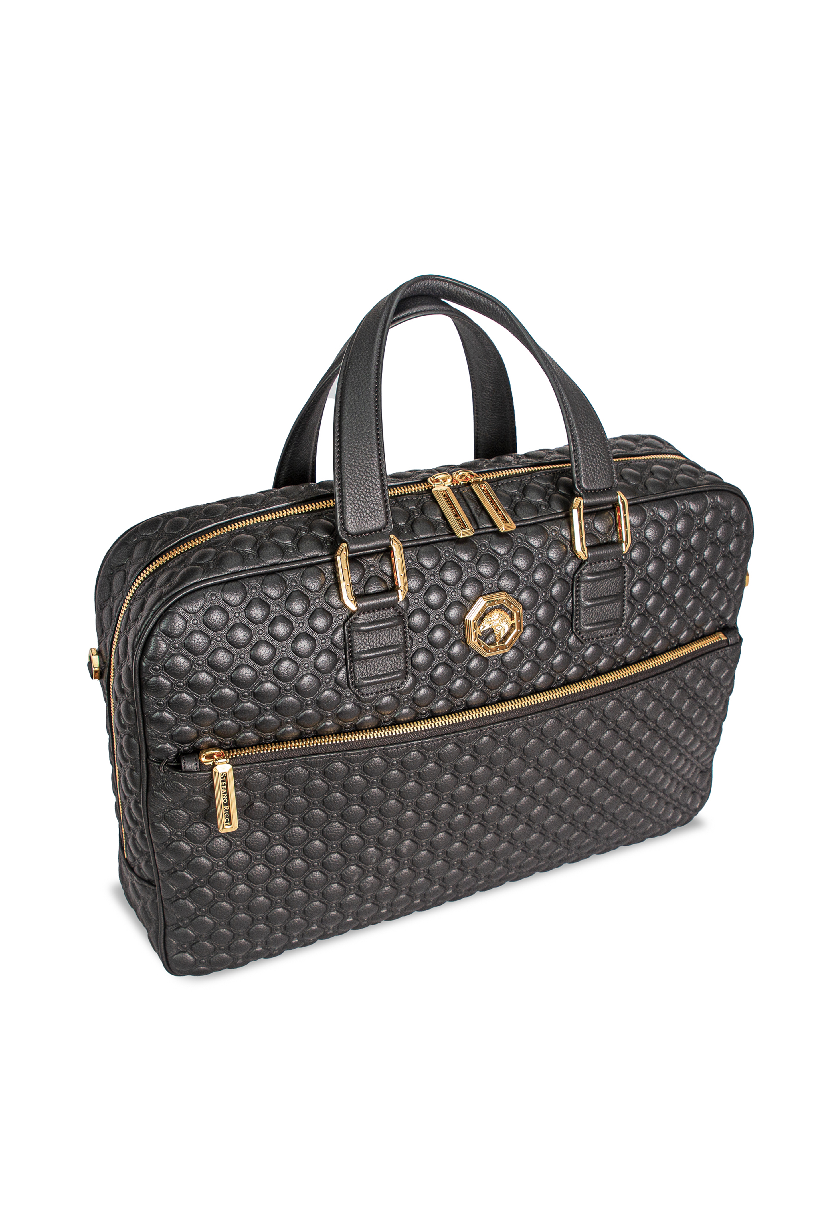 Handmade Calfskin Leather Business Bag