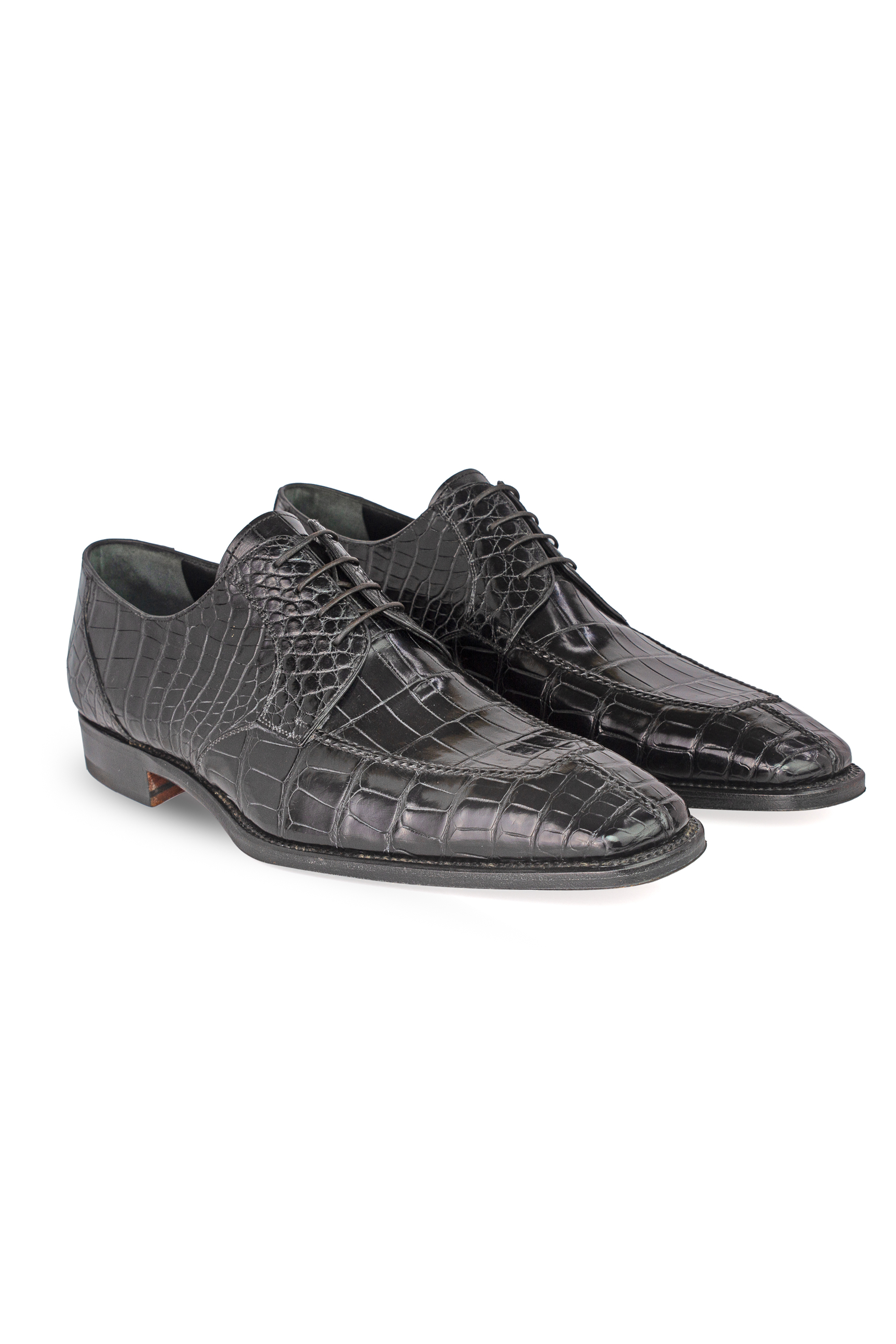 Crocodile Leather Derby Shoe