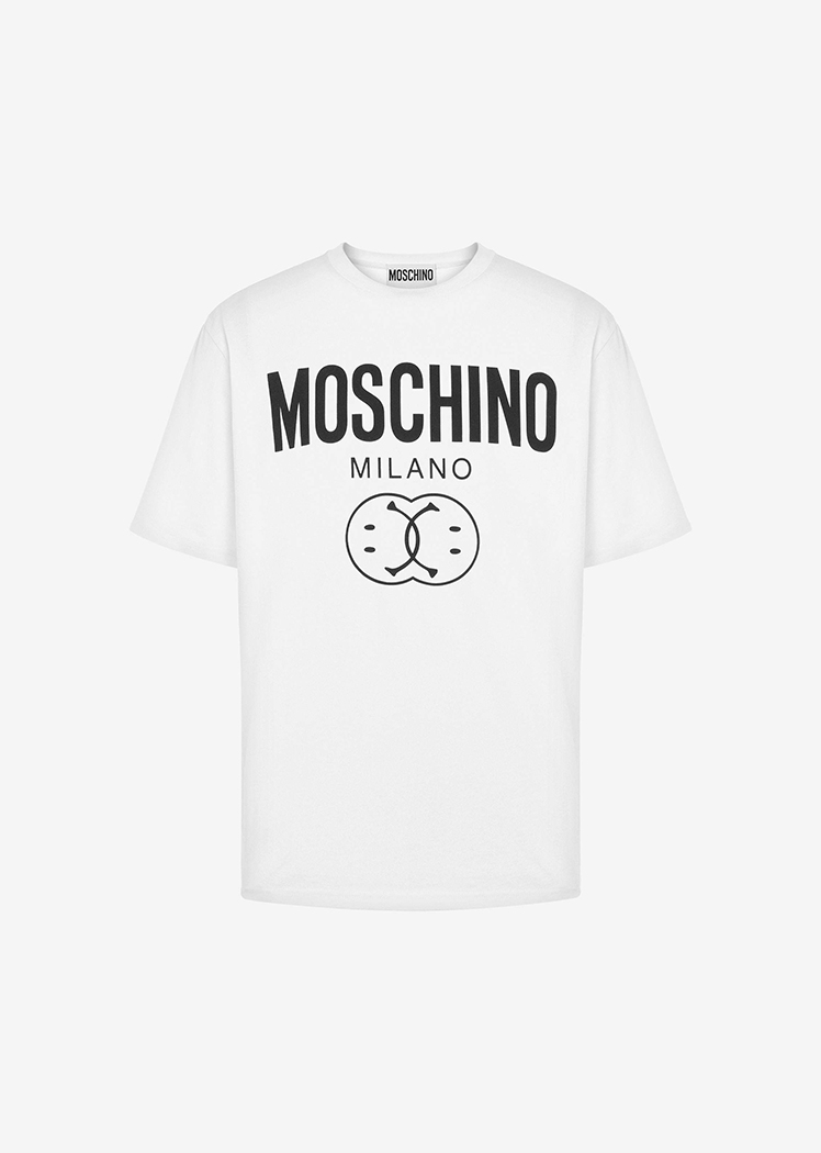 Double Smiley® Logo Organic Jersey T-shirt