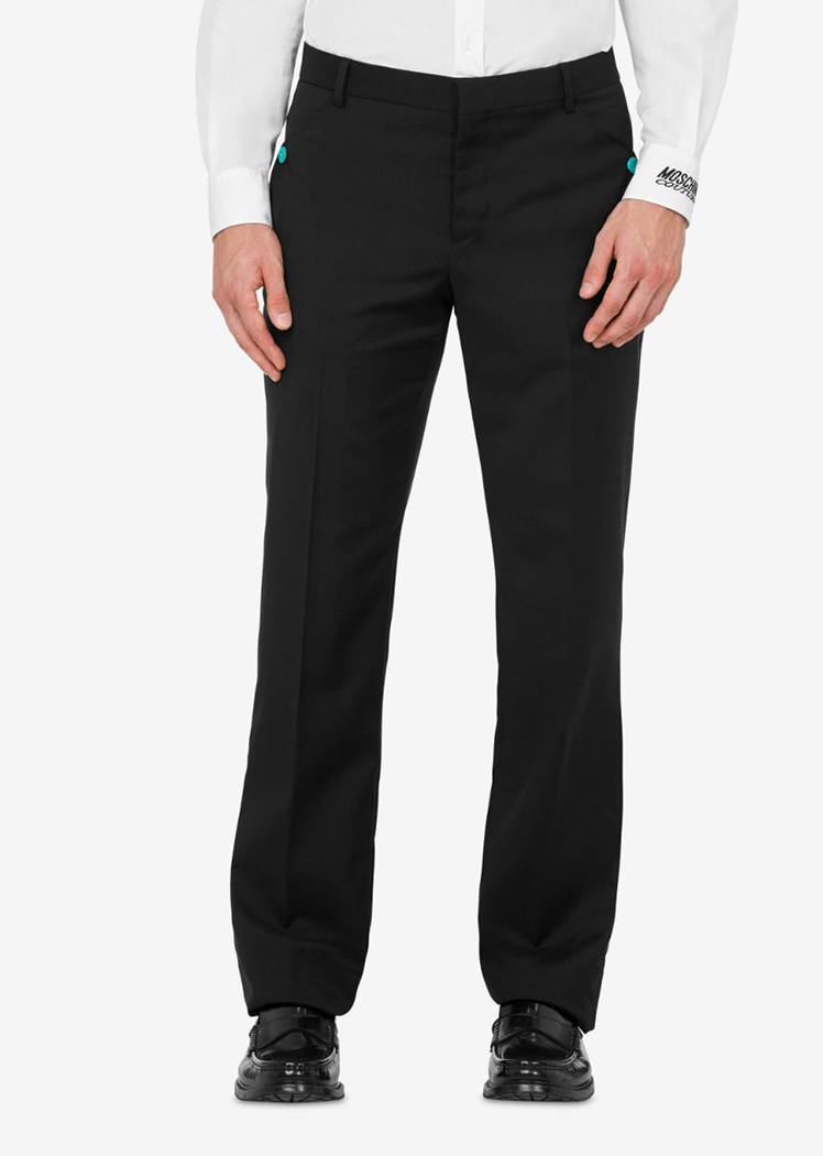 Painted Details cloth trousers
