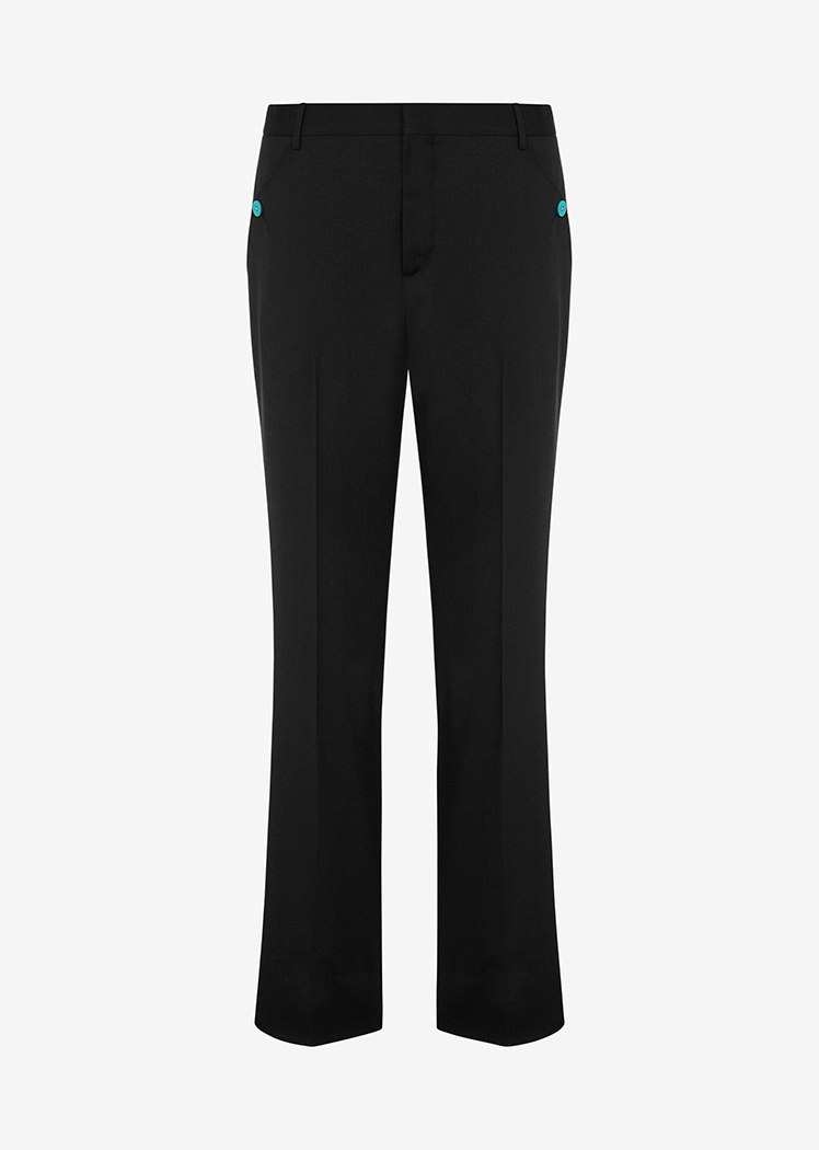 Painted Details cloth trousers