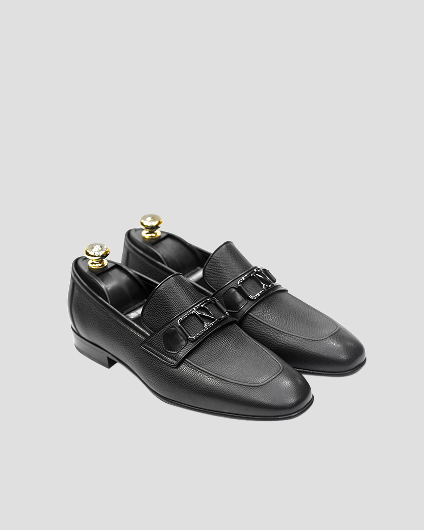 Luxury Calf Leather Shoes – Nipmar Designer Footwear with N Logo