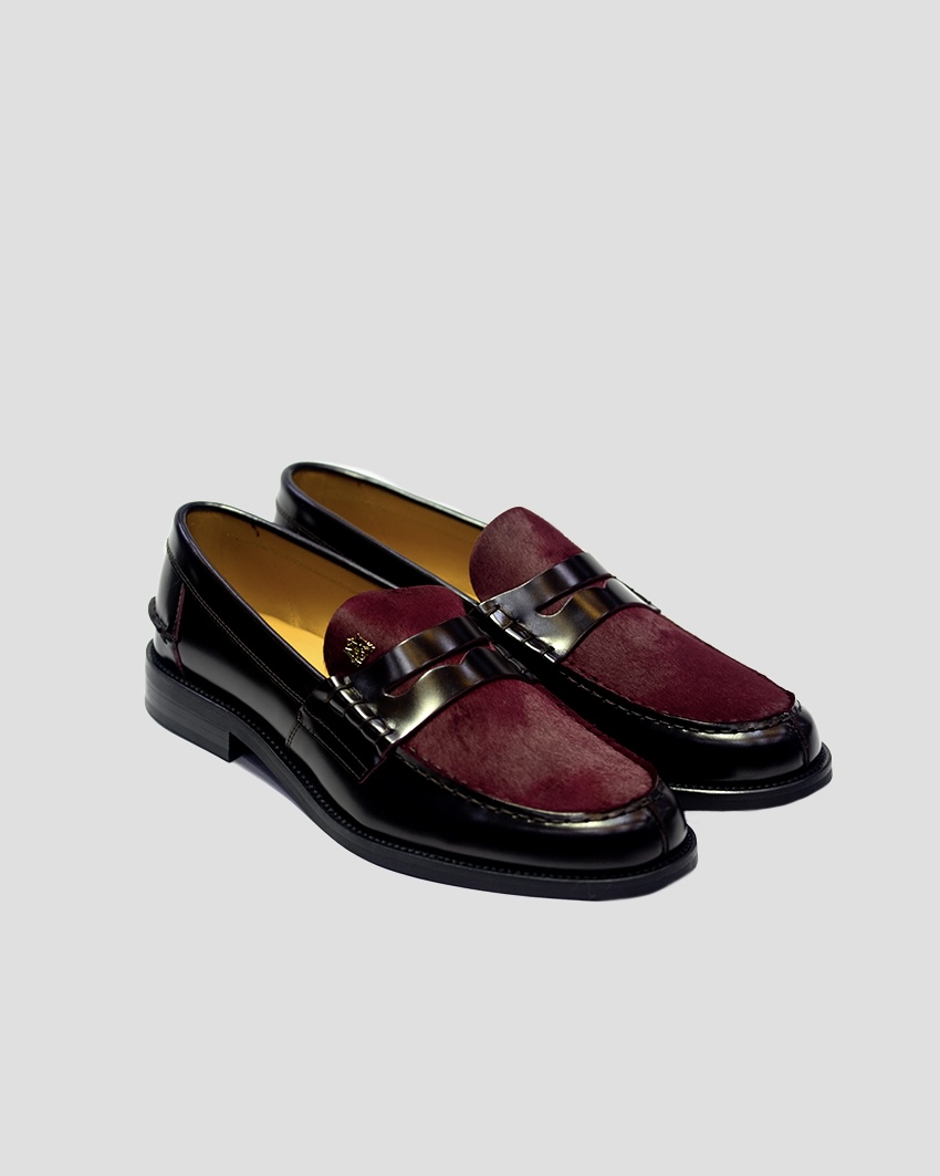 Hand-Stitched Calf & Pony Leather Shoes – Luxury Footwear