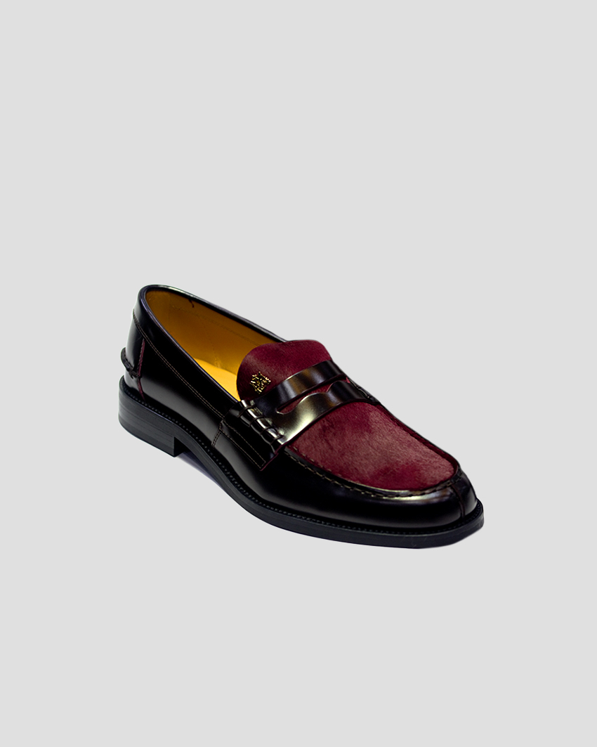 Hand-Stitched Calf & Pony Leather Shoes – Luxury Footwear