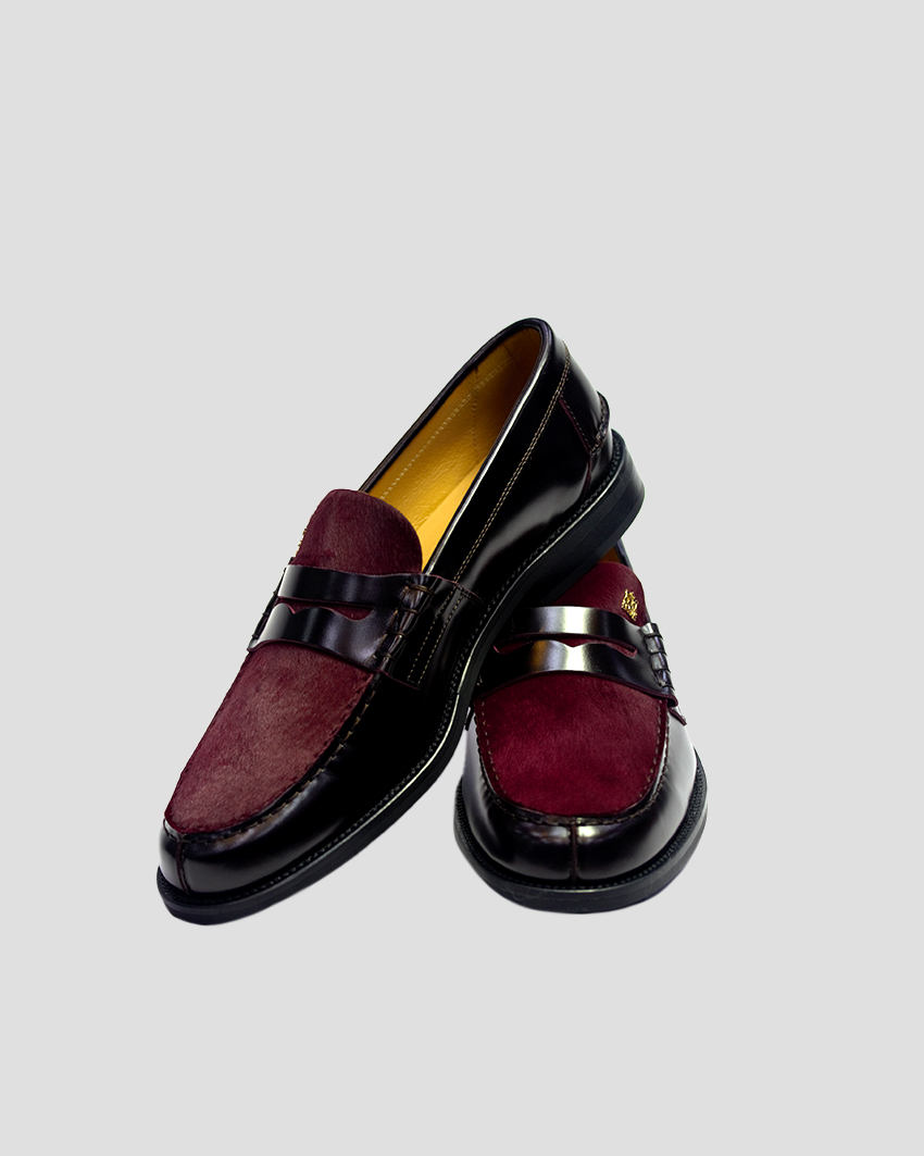 Hand-Stitched Calf & Pony Leather Shoes – Luxury Footwear