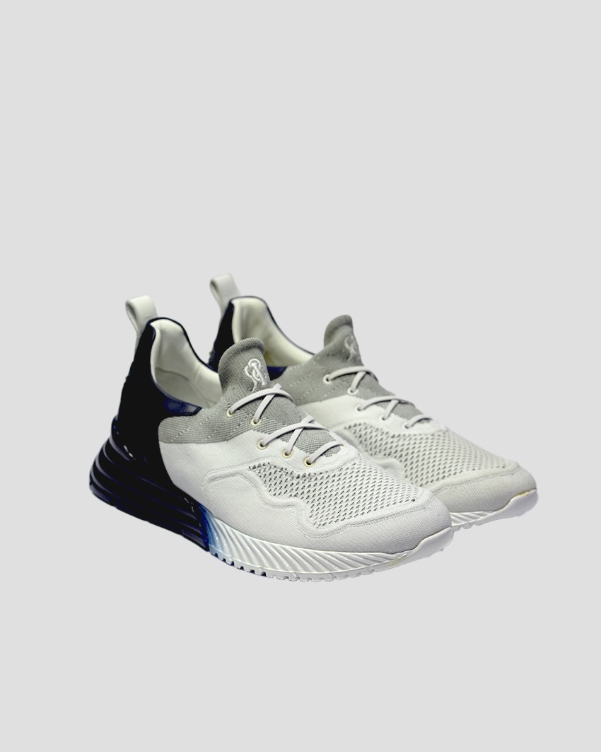 Luxury Sport Shoe – Crocodile Embellished Sneakers