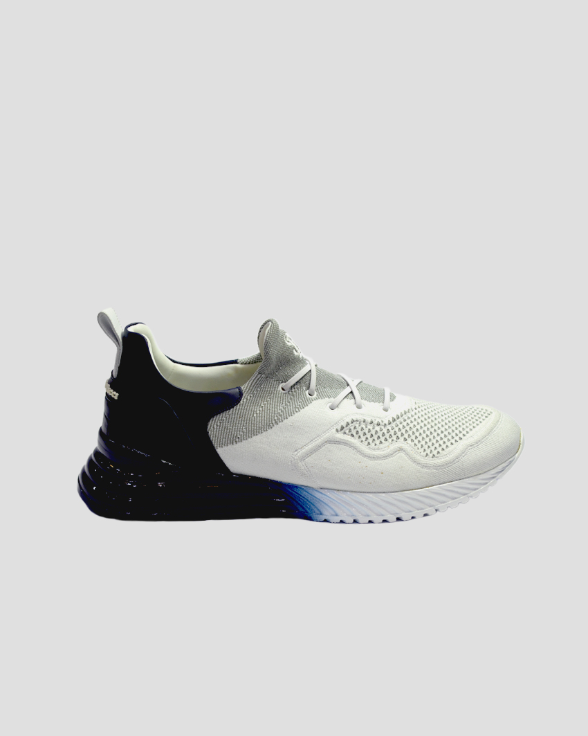 Luxury Sport Shoe – Crocodile Embellished Sneakers