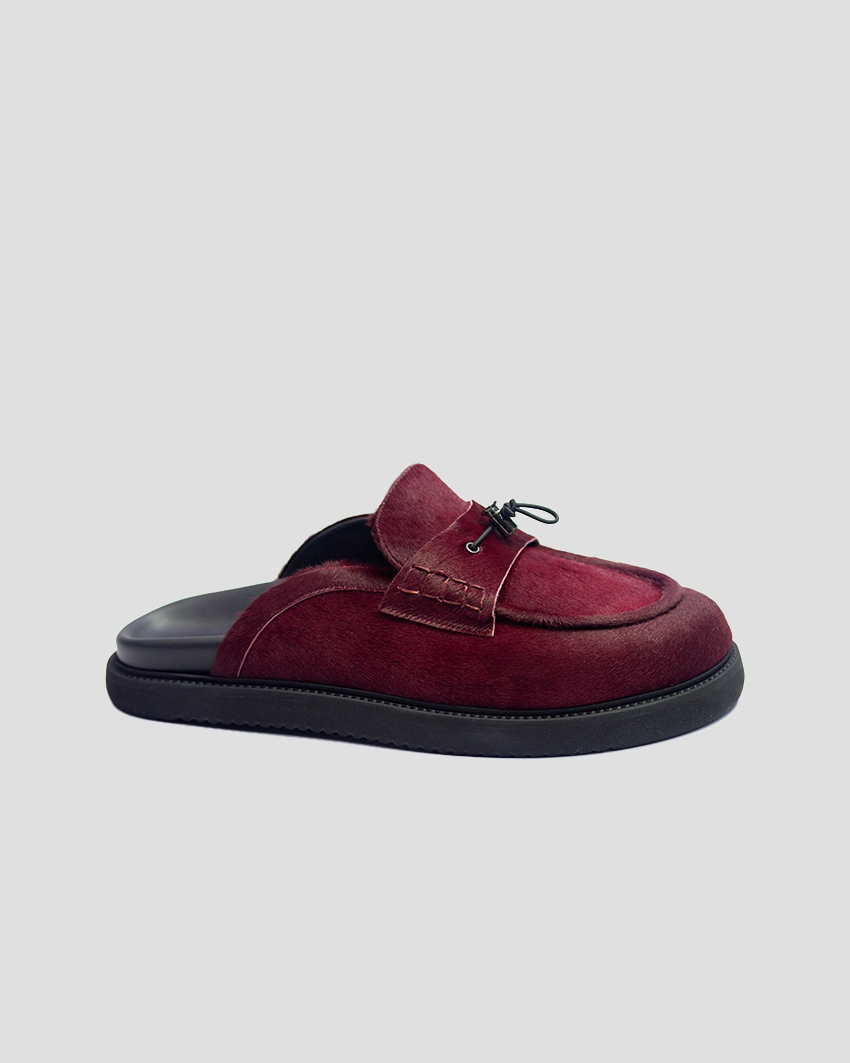 Pony Leather Mules – Luxury Slip-On Footwear