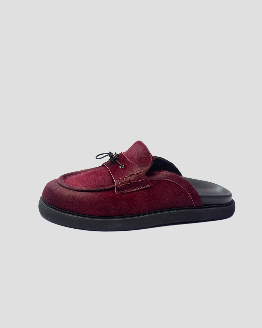 Pony Leather Mules – Luxury Slip-On Footwear