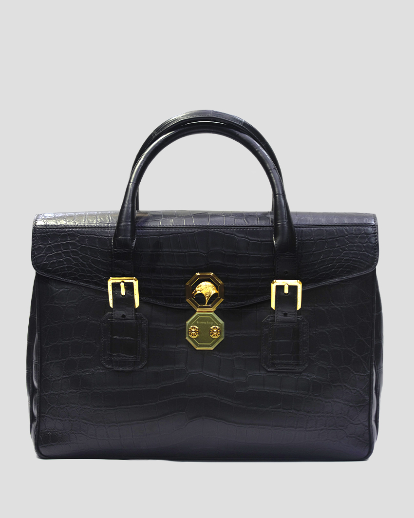 Stefano Ricci Crocodile Genuine Leather Bag – Exotic Luxury